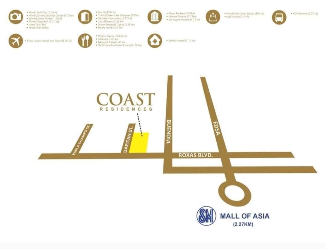 Coast Stay By J 40Th Floor Penthouse Manila Eksteriør billede